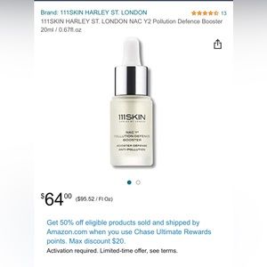 111SKIN - NAC Y2 Pollution Defence Booster 20 ML/0.68 FL. OZ
